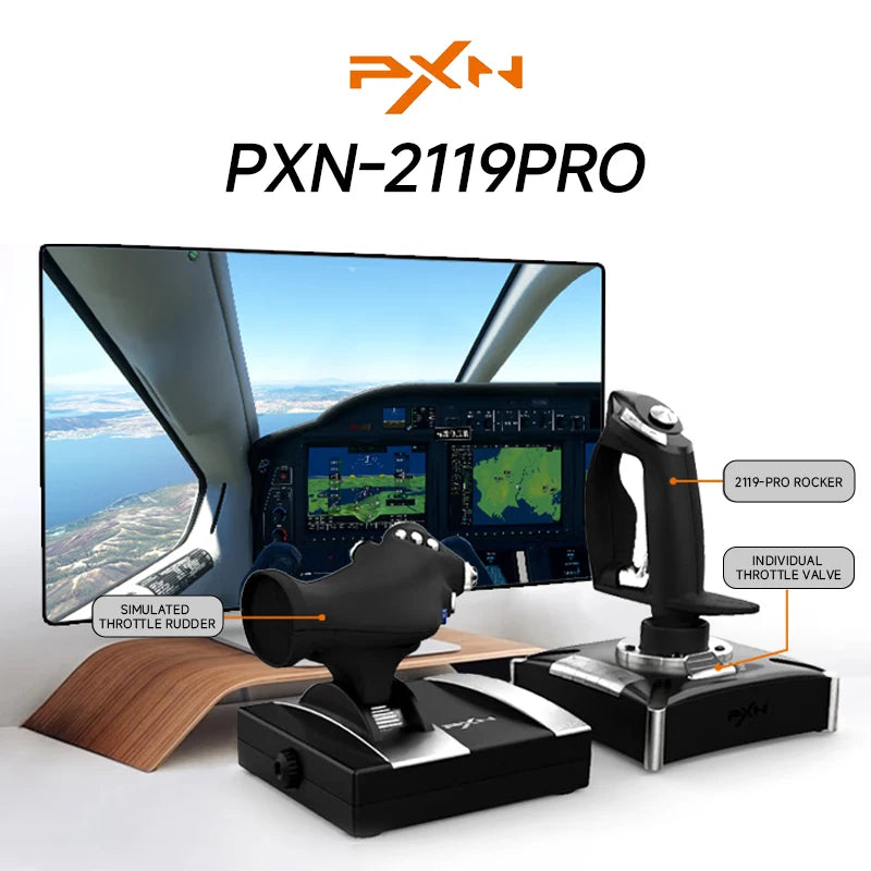 PXN-2119 PRO Double Joystick de Vol
